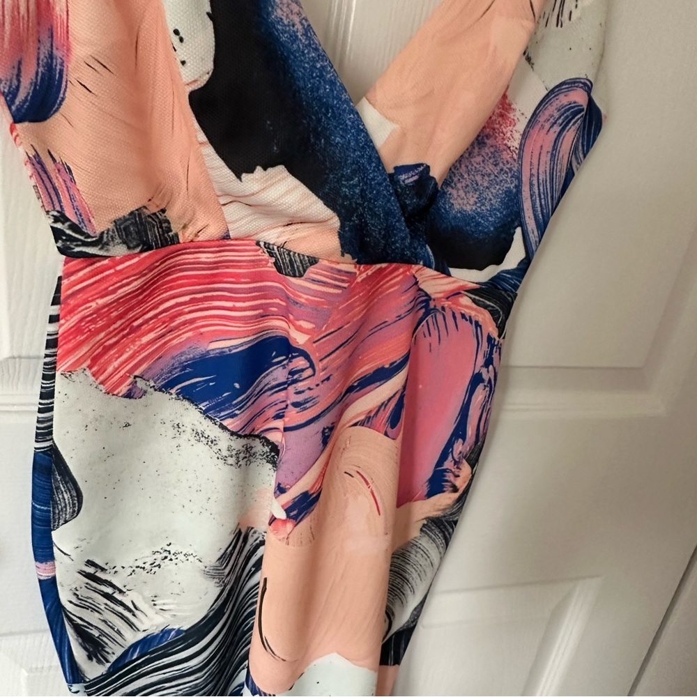 Multicolored Mini Dress - Picture 2 of 8
